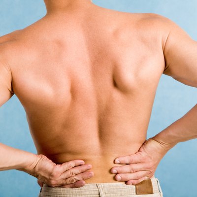 Male back