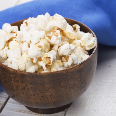 Popcorn in bowl