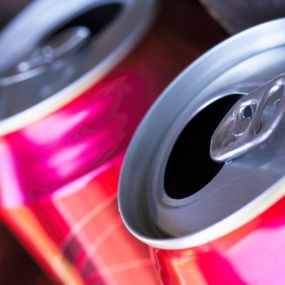 open beer cans