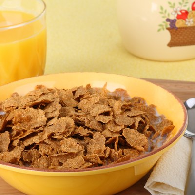 Bowl of Wheat Cereal