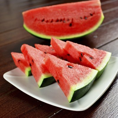 Slices of watermelon