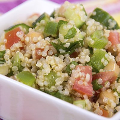 healthy delicious quinoa salad