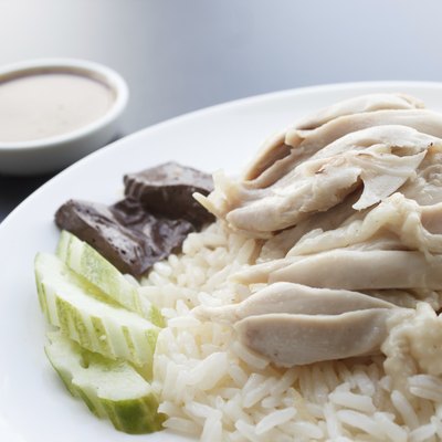Hainanese chicken rice