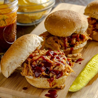 Barbeque Pulled Pork Sandwiches