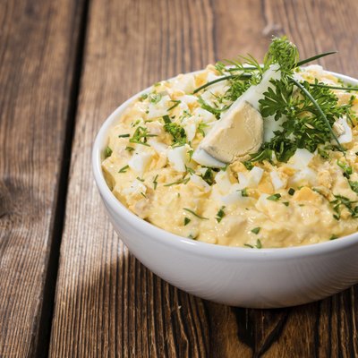 Portion of Egg Salad