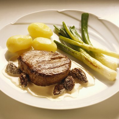 Chateaubriand in Morel Cream Sauce
