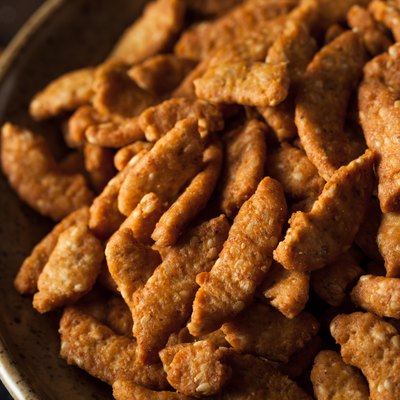 Crunchy Homemade Sesame Sticks