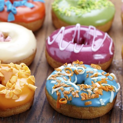 fresh baked donuts