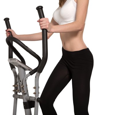 walking on elliptical trainer