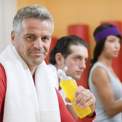 Refreshment during fitness exercises