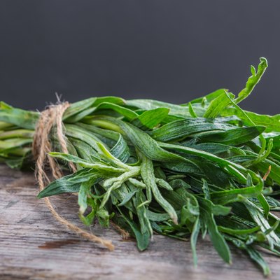 Bunch of fresh tarragon