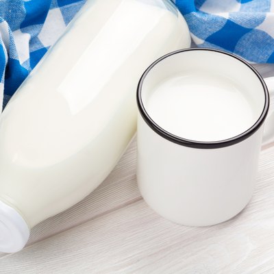 Milk cup and bottle