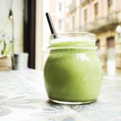 Green smoothie. Detox superfood