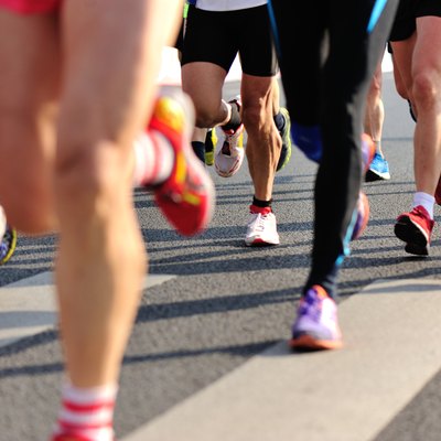 marathon runner legs