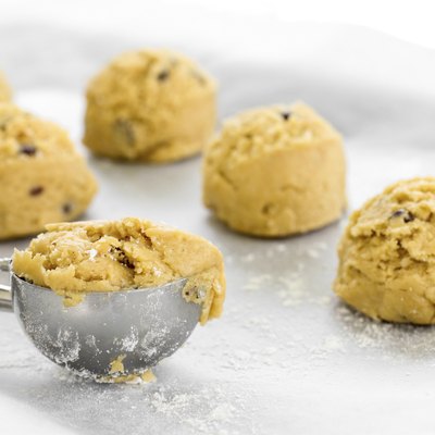 Almond chocolate chip cookie