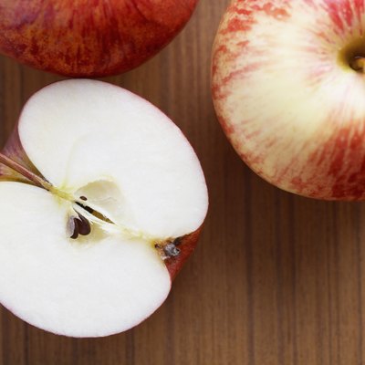 Close-up of red apples