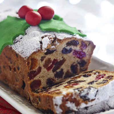 Christmas fruit cake