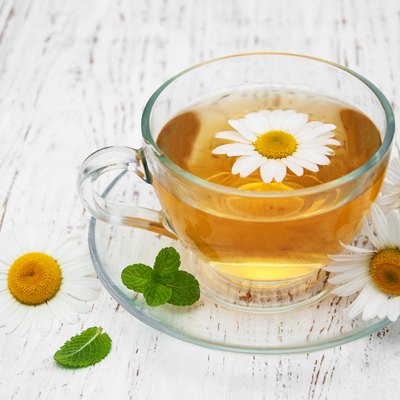 herbal tea with chamomile