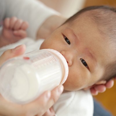 Baby drink milk