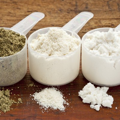 hemp and whey protein powder