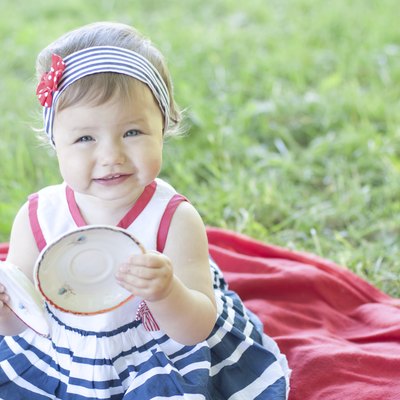 At the picnic