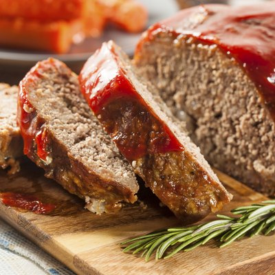Homemade Ground Beef Meatloaf