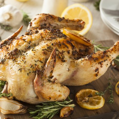 Homemade Lemon and Herb Whole Chicken