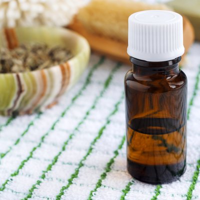 Small bottle of essential oil