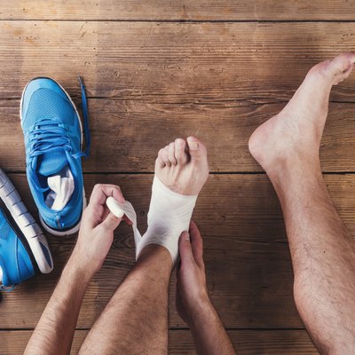 Injured runner