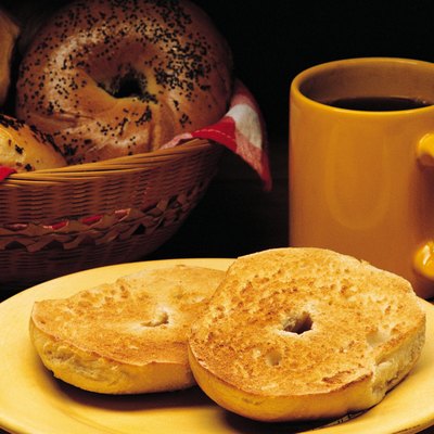 Bagels and coffee