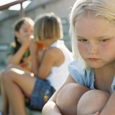 Girl being left out