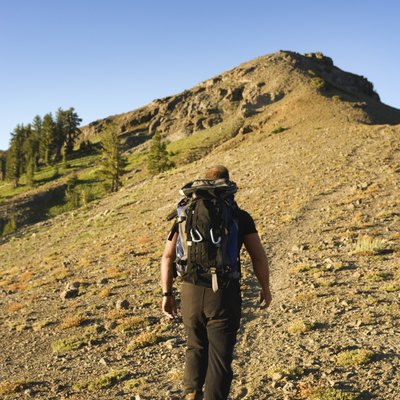 Man hiking