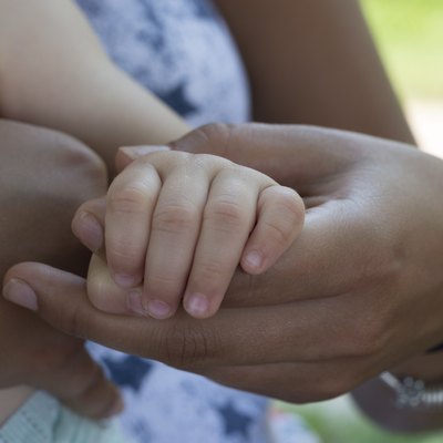 Holding hands