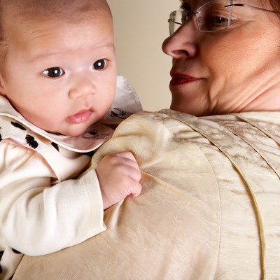 Woman with a baby
