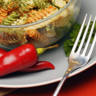 Fresh pasta salad