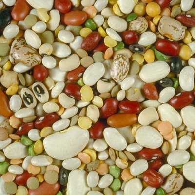 Multicolored legumes