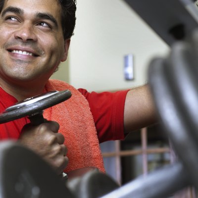 Man working out
