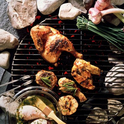Grilling Chicken Pieces