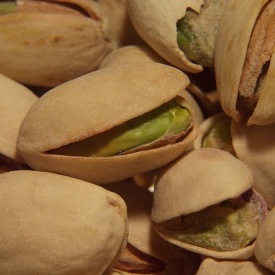 Close-up of pistachio nuts