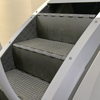 Stairclimbing machine in the gym