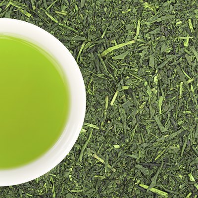 Cup of green tea