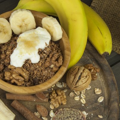 Oatmeal for breakfast.