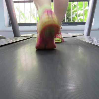 Exercising On A Treadmill