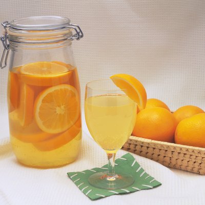 Orange Sour, High Angle View