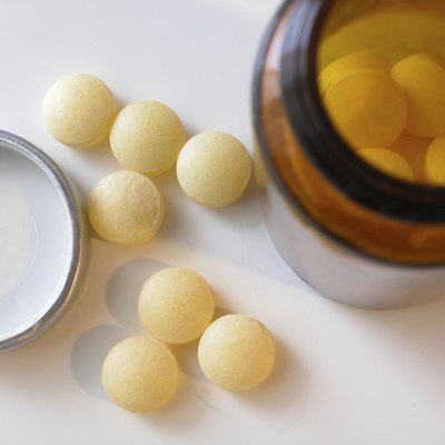 Medicine pills in bottle