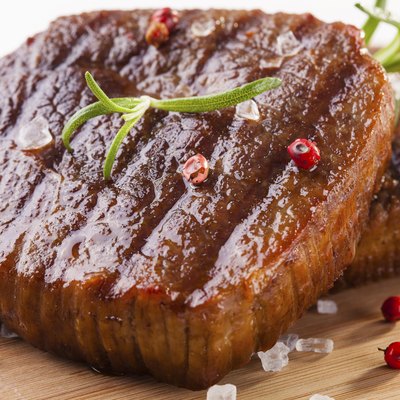 Grilled beef steak