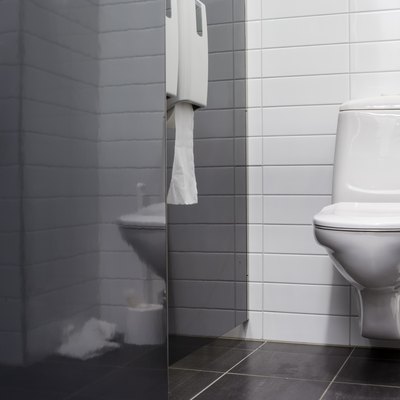 an public toilet