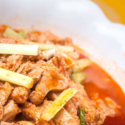 beef omasum with chili sauce