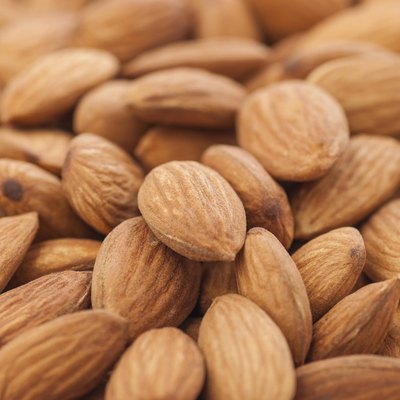 Almonds Close Up
