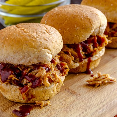 Barbeque Pulled Pork Sandwiches
